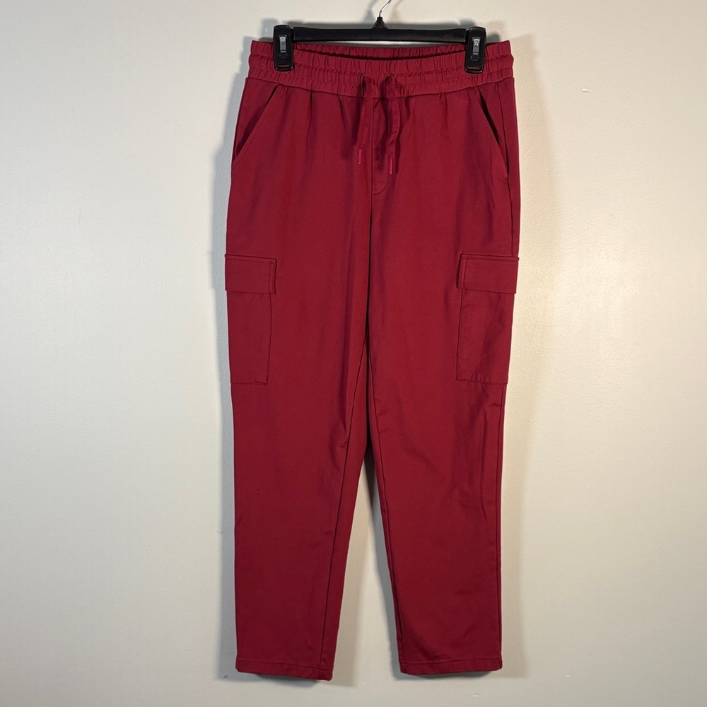 Mondetta Women’s Deep Red Cargo Pants